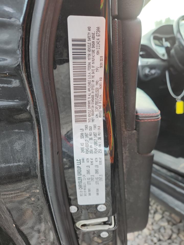 2015 Jeep Cherokee Trailhawk VIN: 1C4PJMBS1FW551920 Lot: 92409745