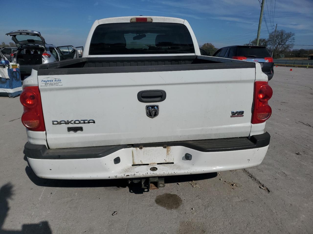 2006 Dodge Dakota Quad Laramie VIN: 1D7HW58JX6S504263 Lot: 91387065