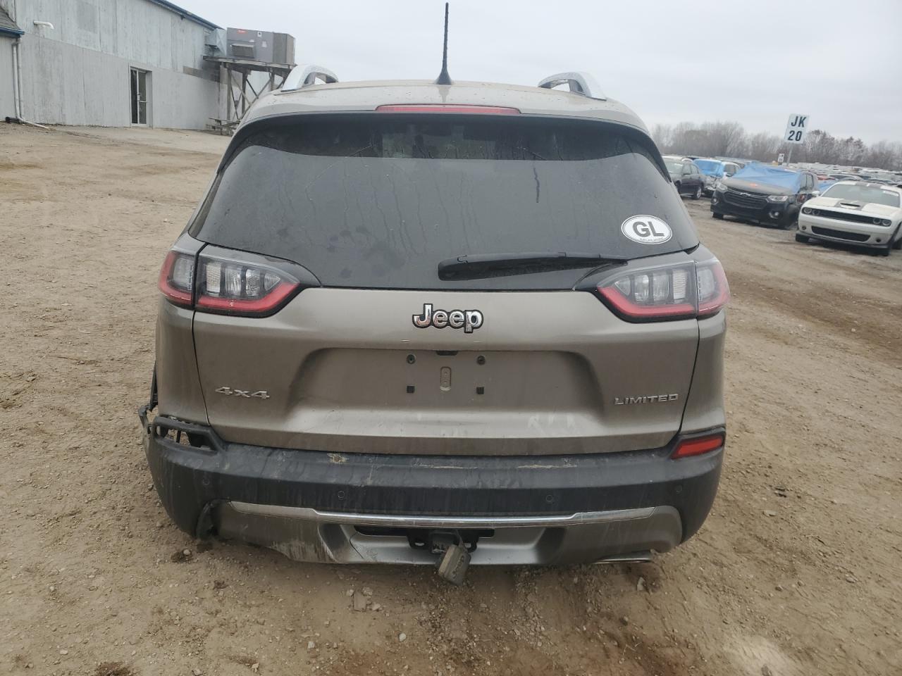 2019 Jeep Cherokee Limited VIN: 1C4PJMDX0KD232202 Lot: 93224495