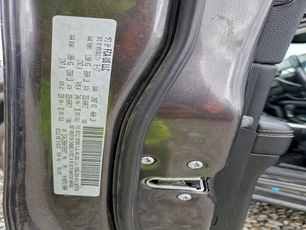 2017 Jeep Compass Latitude VIN: 3C4NJDBBXHT692971 Lot: 93394675