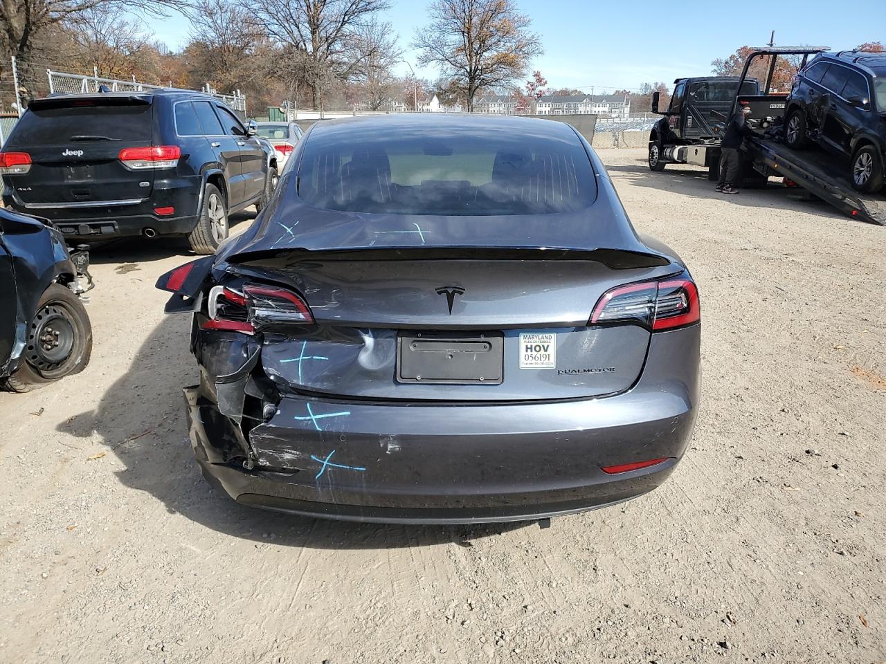 2020 Tesla Model 3 VIN: 5YJ3E1EB2LF647441 Lot: 89497745