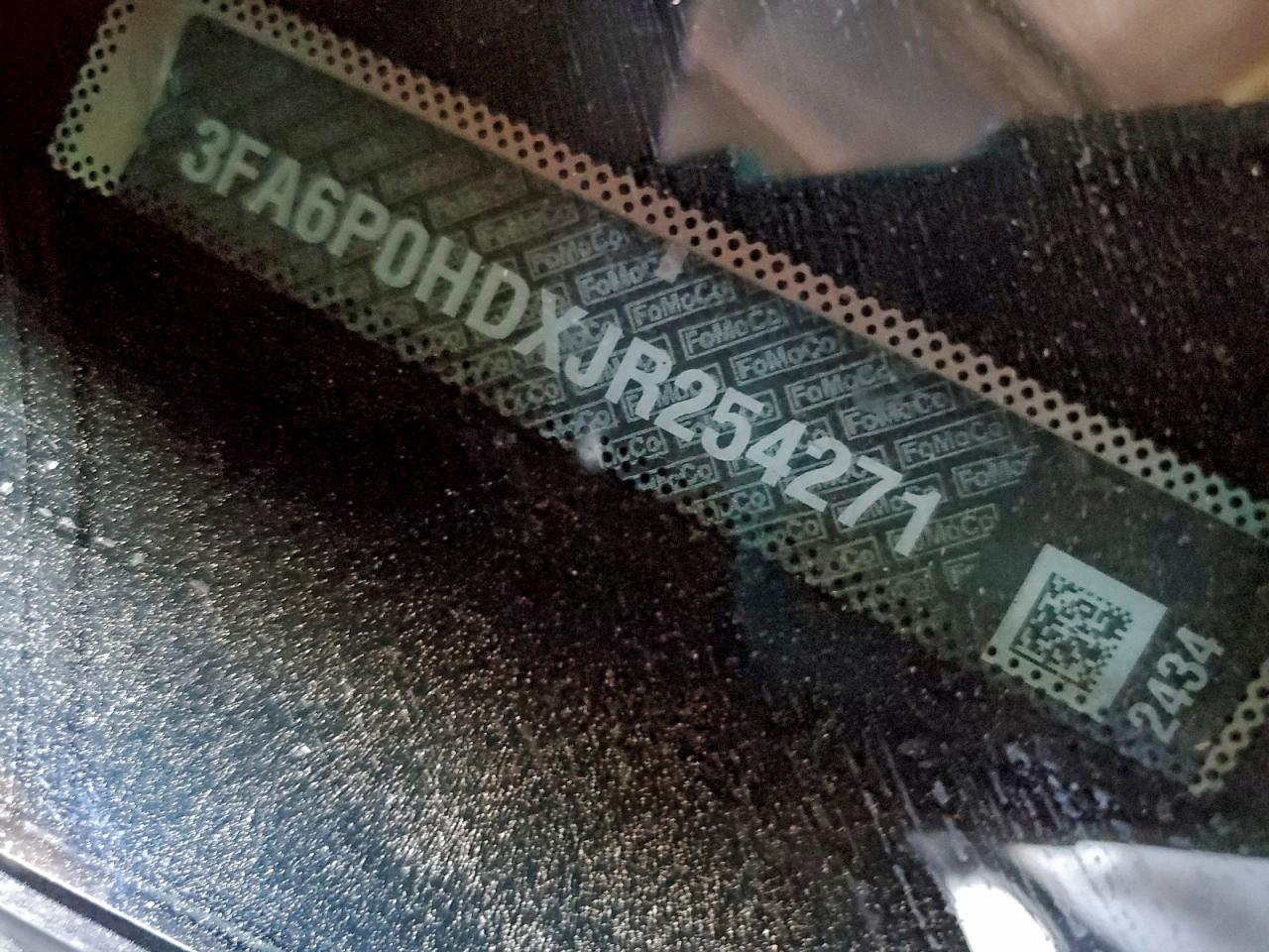 2018 Ford Fusion Se VIN: 3FA6P0HDXJR254271 Lot: 93903315