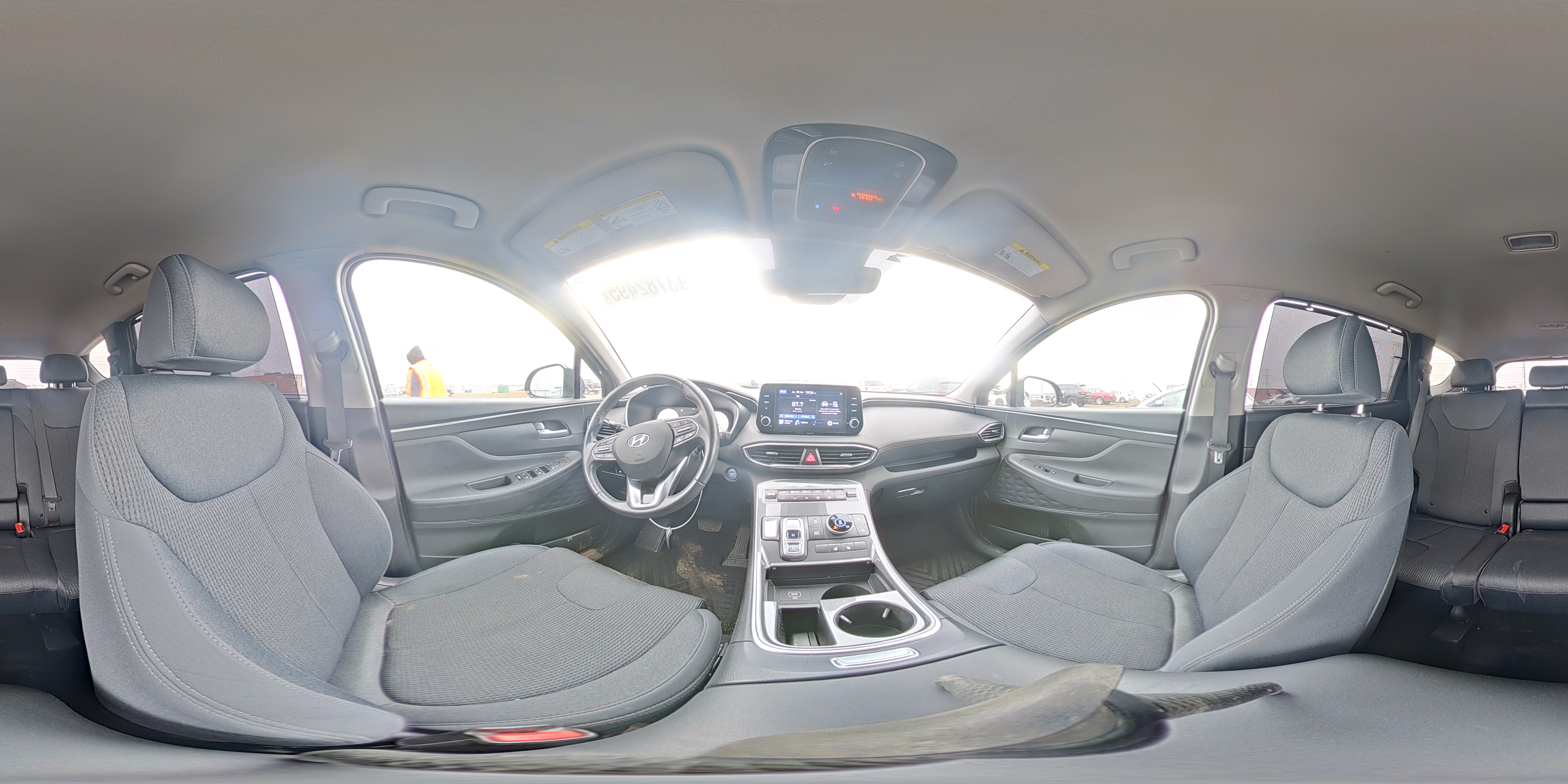 2022 Hyundai Santa Fe Sel VIN: 5NMS6DAJ3NH392338 Lot: 93782495