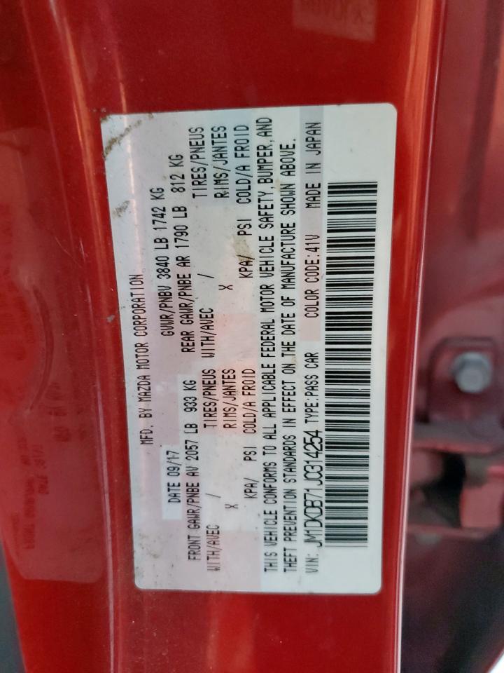 2018 Mazda Cx-3 Sport VIN: JM1DKDB71J0314254 Lot: 92113795