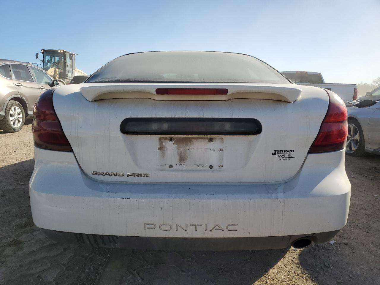 2008 Pontiac Grand Prix VIN: 2G2WP552781133808 Lot: 91974425