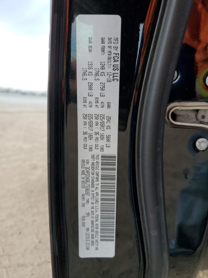 2018 Dodge Journey Se VIN: 3C4PDDAG8JT536267 Lot: 92194505