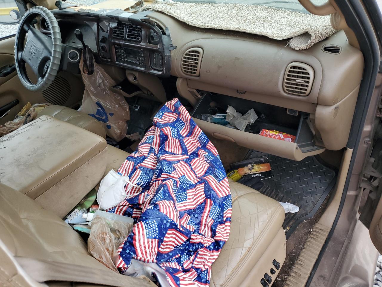 2000 Dodge Ram 1500 VIN: 1B7HC13Z4YJ155196 Lot: 92098435