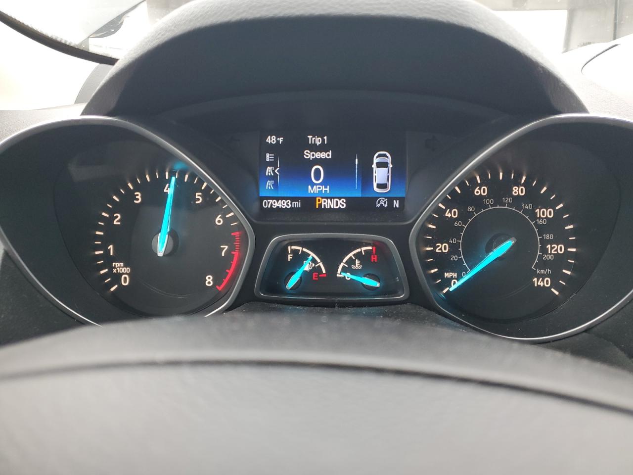 2017 Ford Escape Titanium VIN: 1FMCU9JD0HUC22349 Lot: 93882425