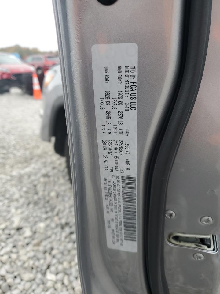 2019 Jeep Compass Latitude VIN: 3C4NJCBB5KT743360 Lot: 91930825