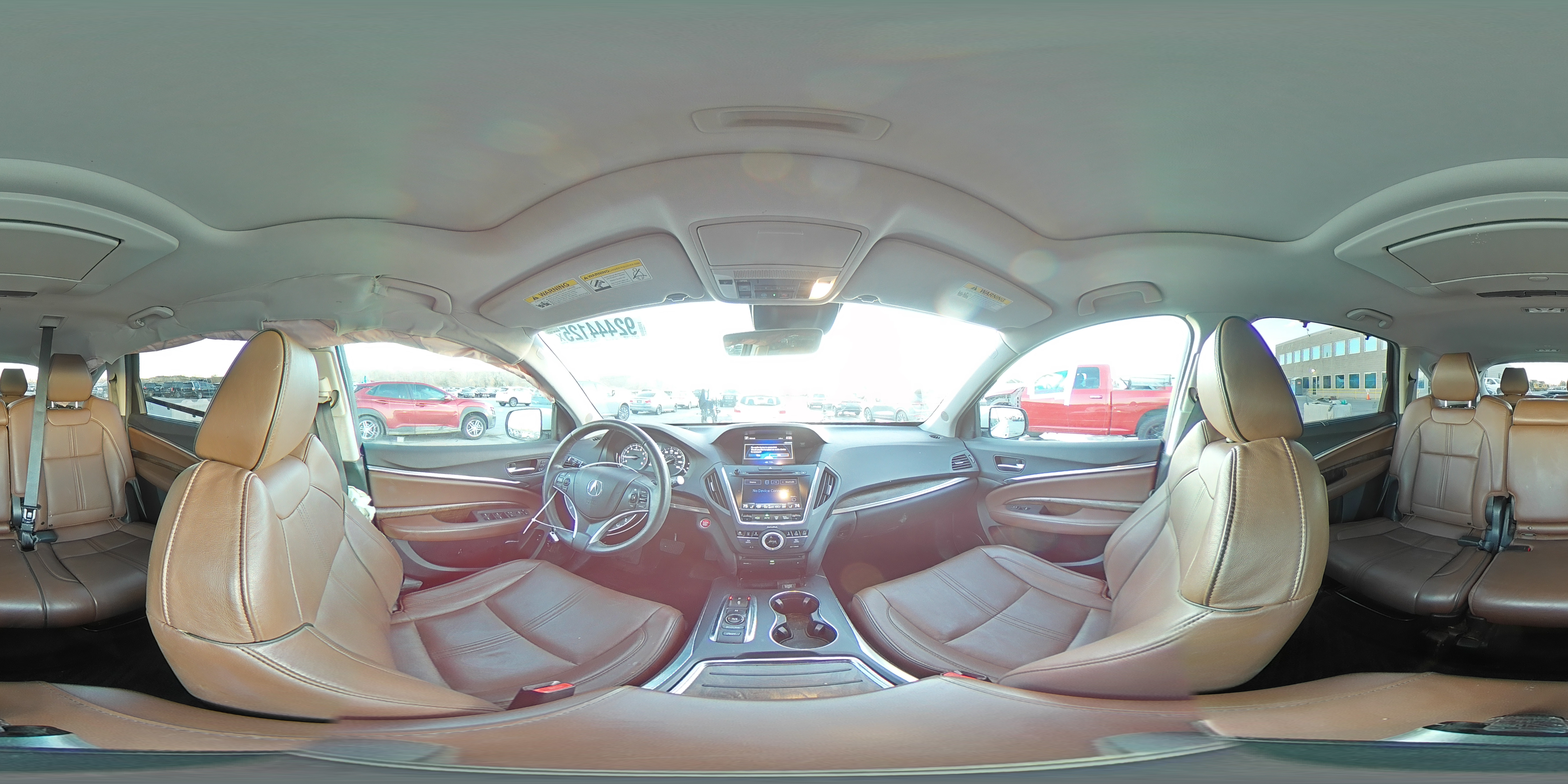 2017 Acura Mdx Advance VIN: 5FRYD4H94HB042068 Lot: 92444125