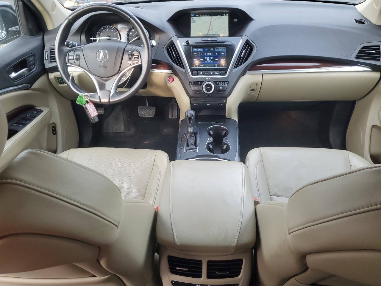 2015 Acura Mdx Advance VIN: 5FRYD4H83FB024455 Lot: 93199855