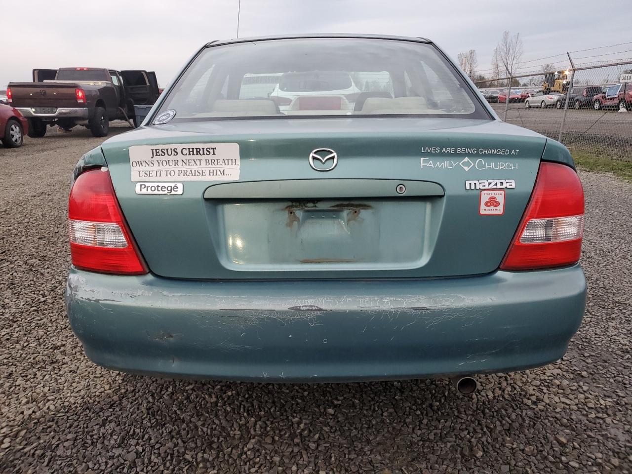 2001 Mazda Protege Dx VIN: JM1BJ222610448065 Lot: 93721325