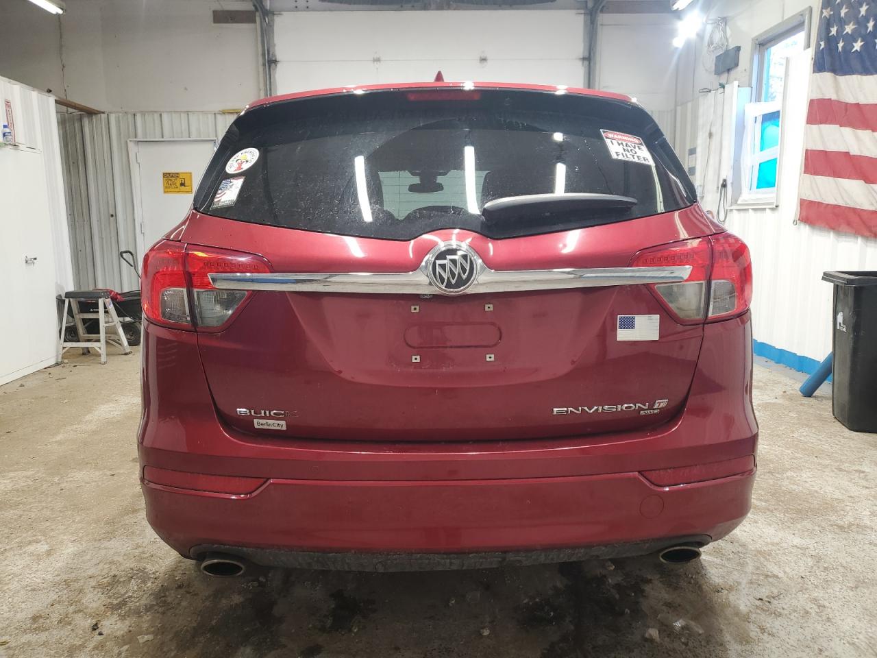 2017 Buick Envision Premium Ii VIN: LRBFXFSX3HD085051 Lot: 93268515