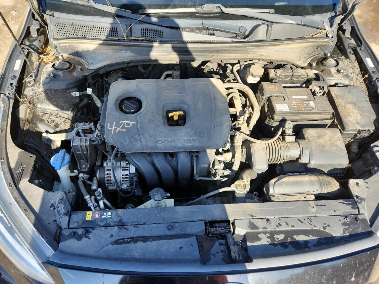 2019 Kia Forte Fe VIN: 3KPF24AD8KE050068 Lot: 91873235