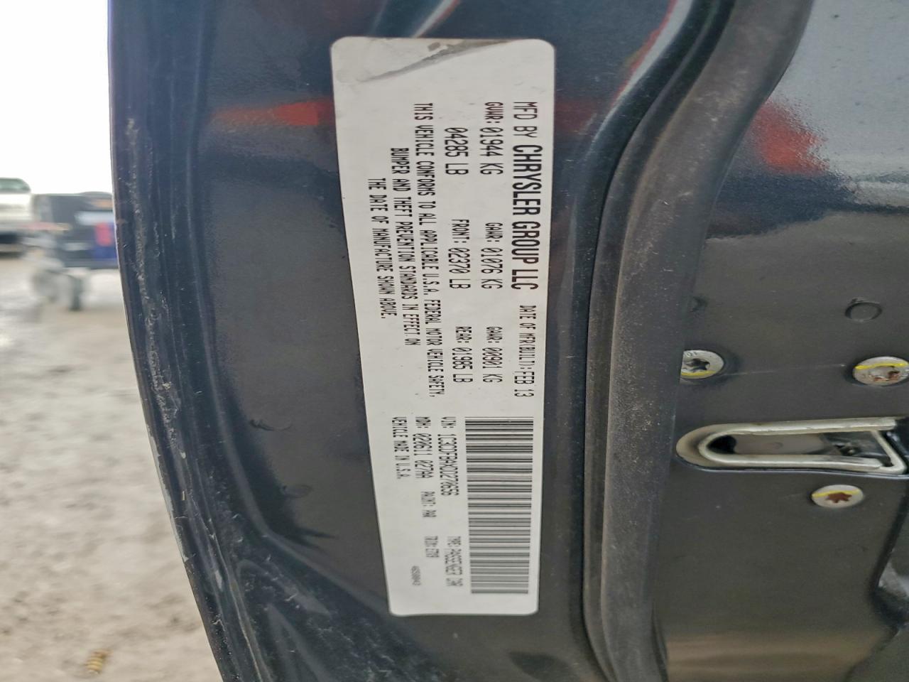 2013 Dodge Dart Sxt VIN: 1C3CDFBAXDD270656 Lot: 94186265