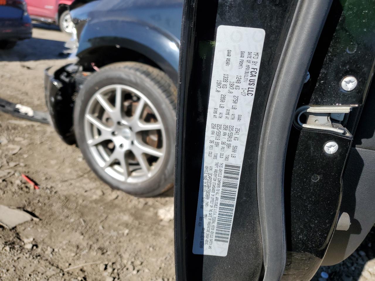 2017 Dodge Journey Gt VIN: 3C4PDDEG8HT585800 Lot: 91636245