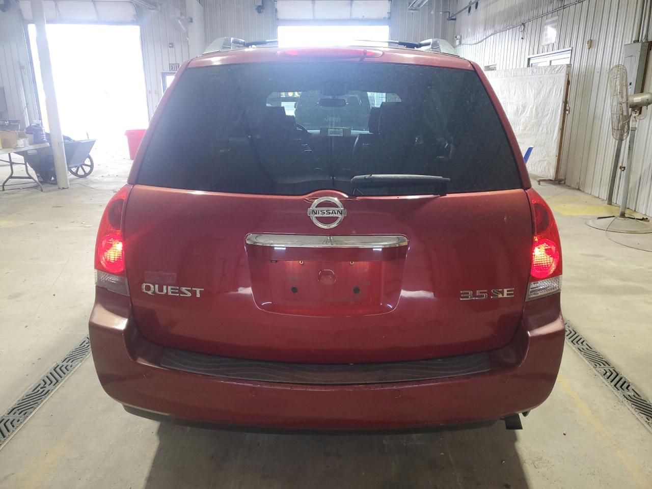 2007 Nissan Quest S VIN: 5N1BV28U07N136439 Lot: 90392935