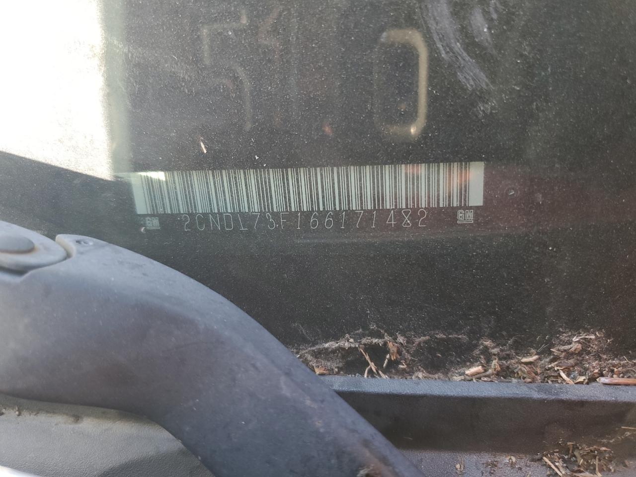 2006 Chevrolet Equinox Lt VIN: 2CNDL73F166171482 Lot: 90465185