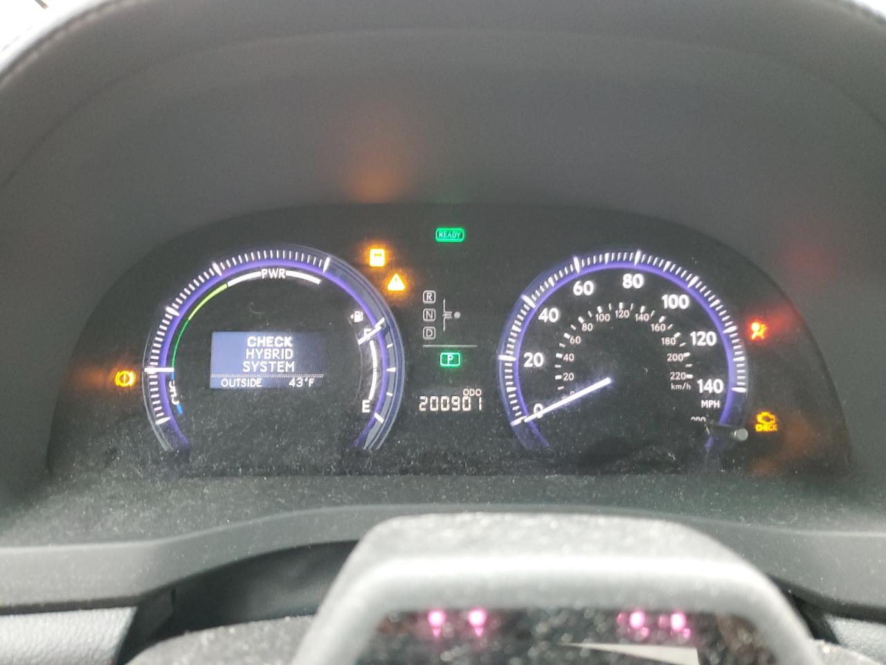 2010 Lexus Hs 250H VIN: JTHBB1BA1A2002083 Lot: 92600035