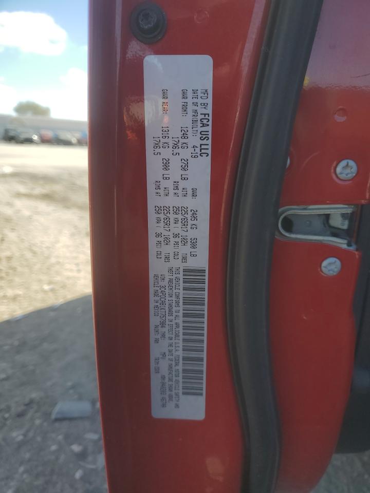 2019 Dodge Journey Se VIN: 3C4PDCAB1KT757984 Lot: 92220215