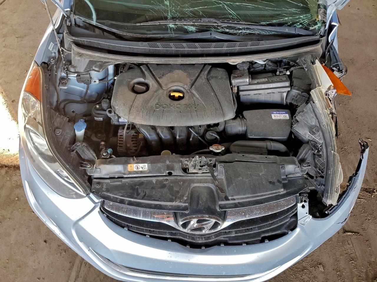 2012 Hyundai Elantra Gls VIN: KMHDH4AEXCU369131 Lot: 93734395