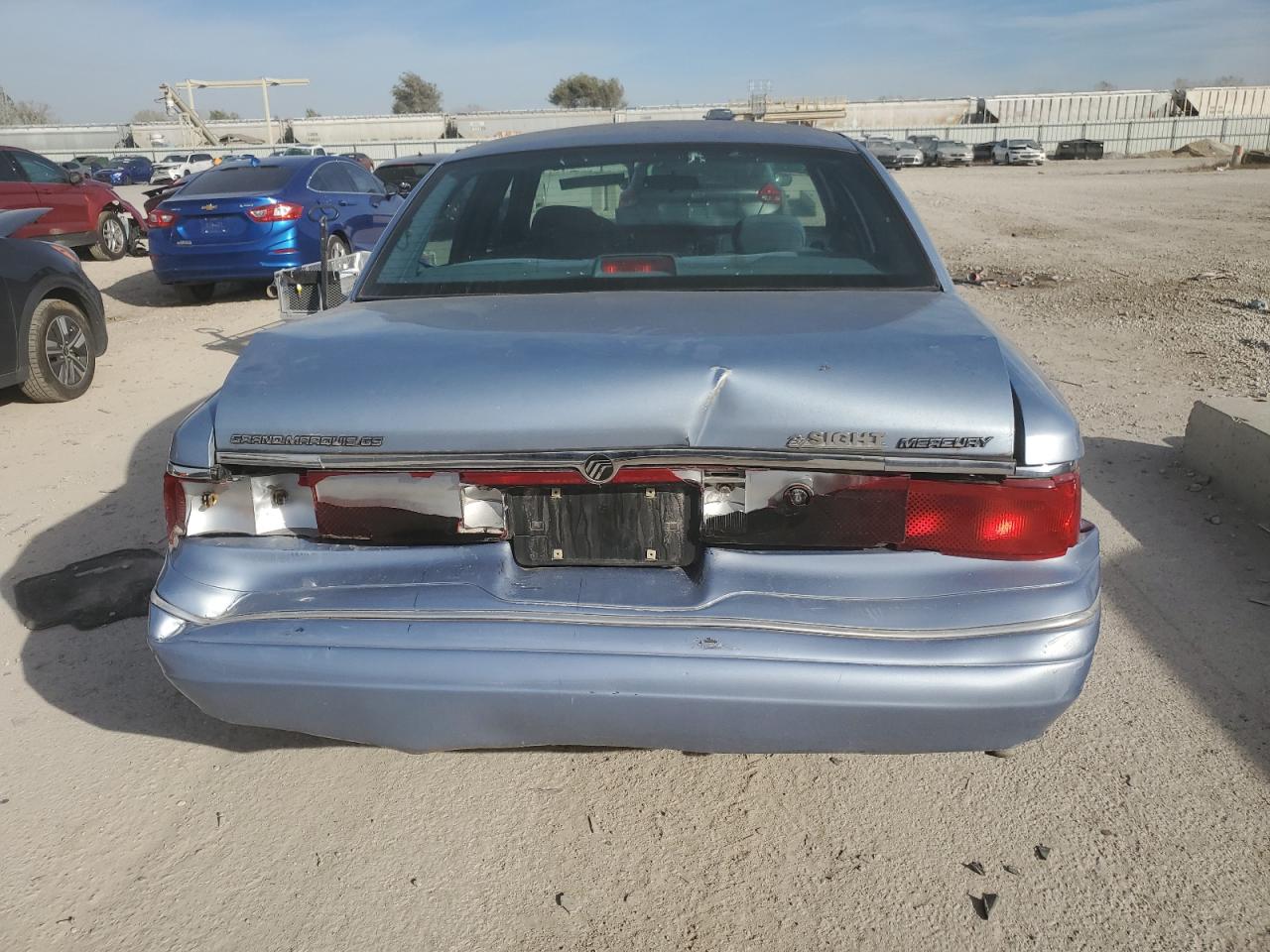 1997 Mercury Grand Marquis Gs VIN: 2MELM74W6VX652878 Lot: 91202105