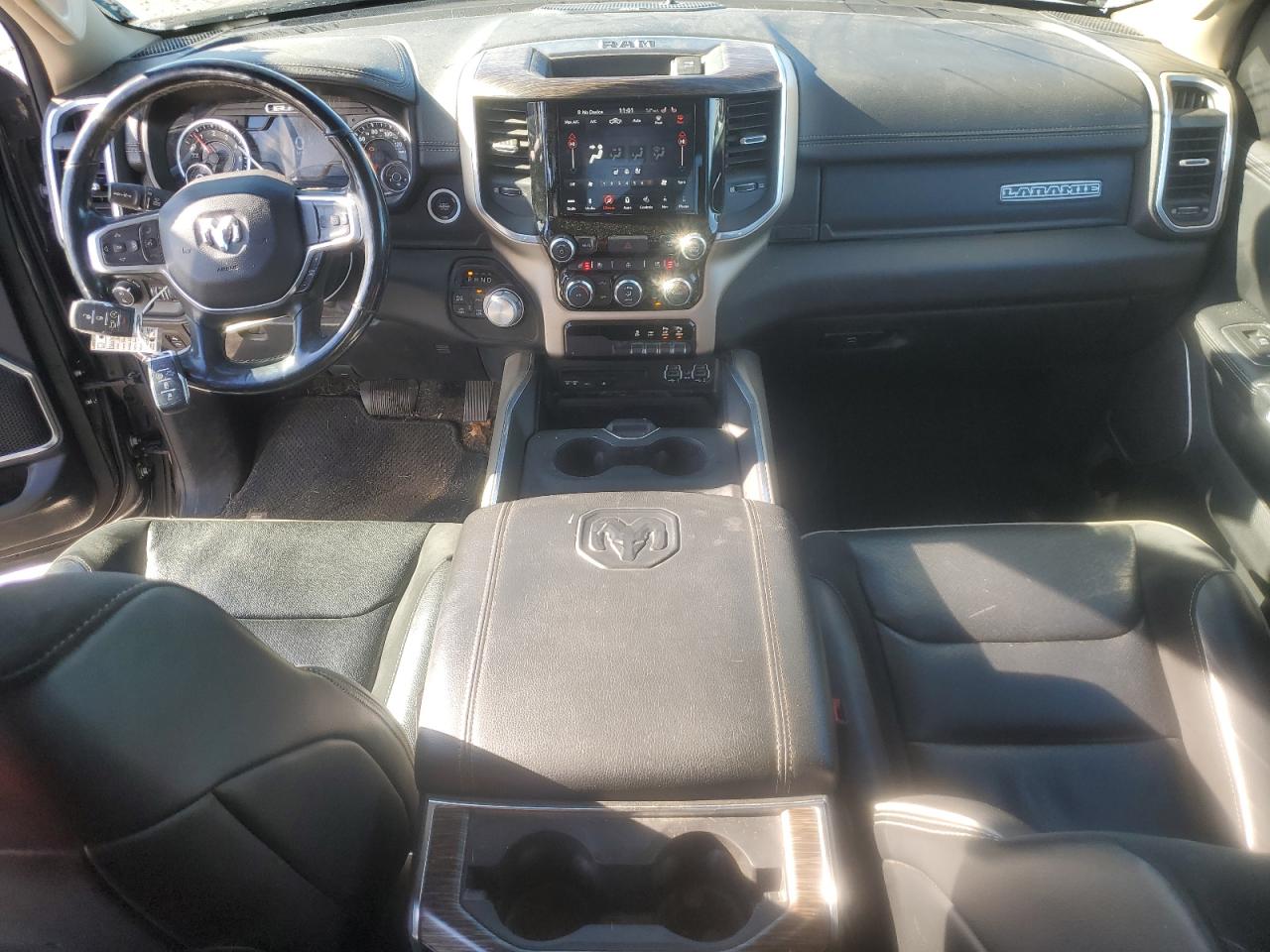 2019 Ram 1500 Laramie VIN: 1C6SRFJT5KN595824 Lot: 92155095