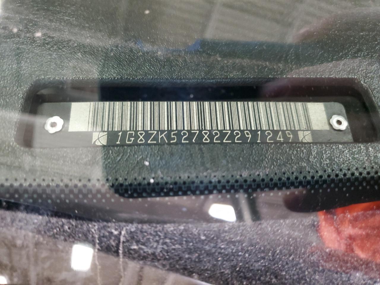 2002 Saturn Sl2 VIN: 1G8ZK52782Z291249 Lot: 92505925
