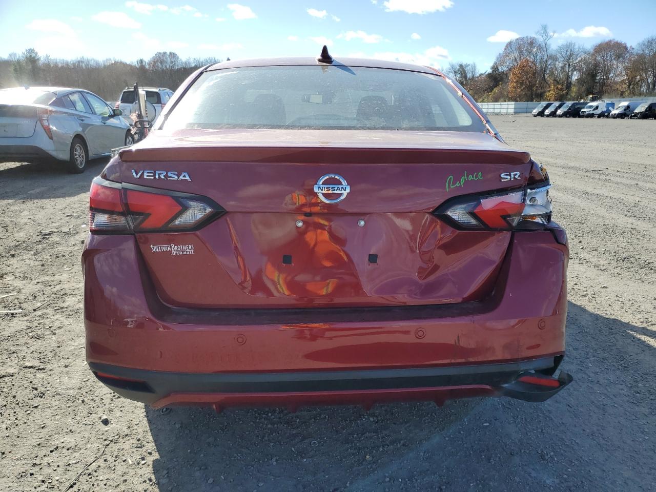 2022 Nissan Versa Sr VIN: 3N1CN8FV2NL837149 Lot: 91104735