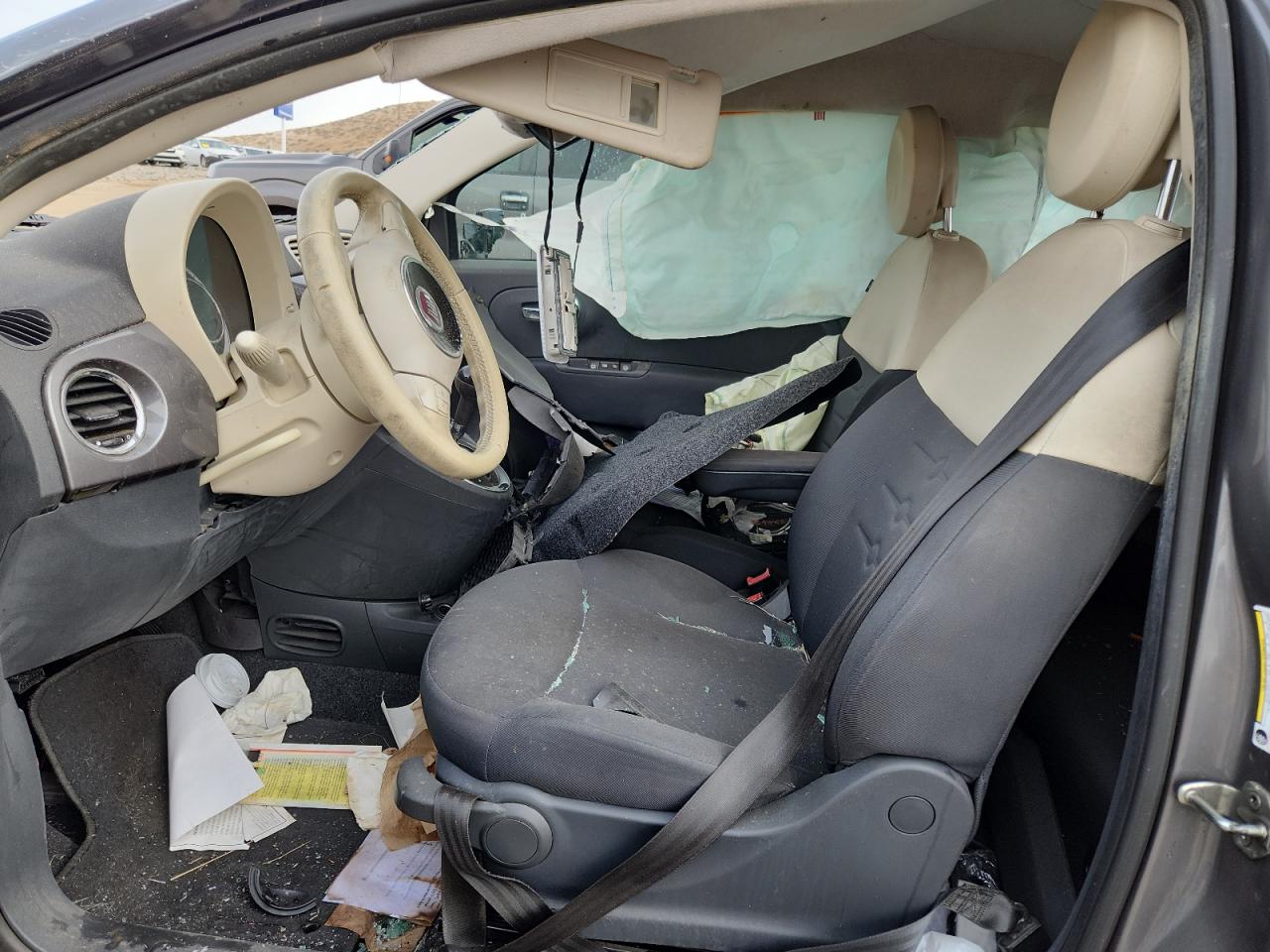 2012 Fiat 500 Pop VIN: 3C3CFFAR3CT203410 Lot: 93049425