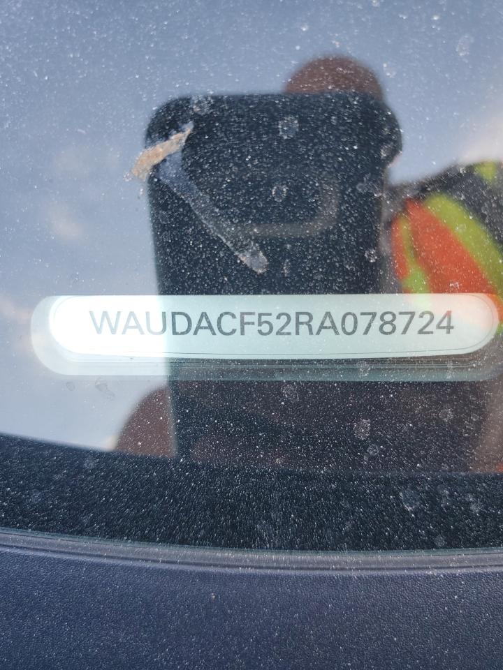 2024 Audi A5 Premium 45 VIN: WAUDACF52RA078724 Lot: 91505045