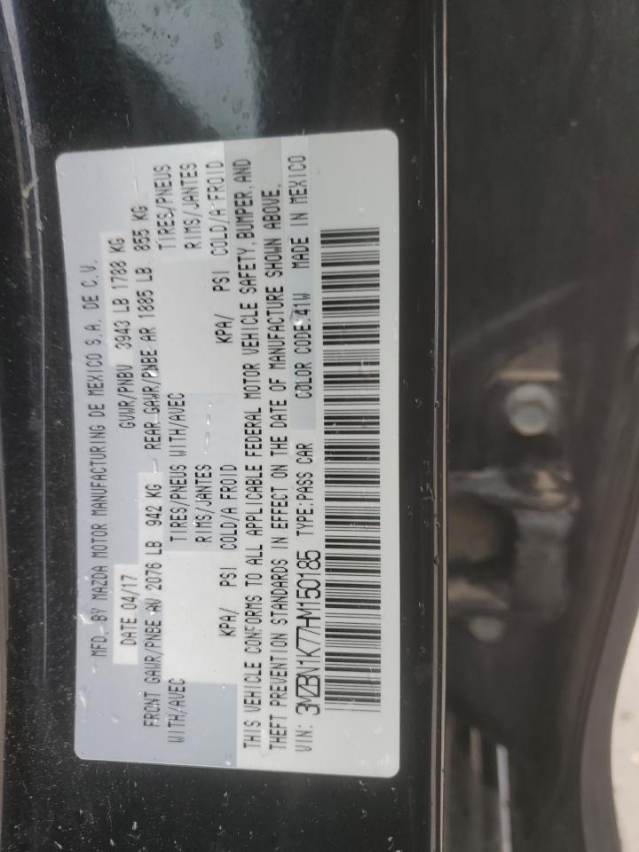 2017 Mazda 3 Sport VIN: 3MZBN1K77HM150185 Lot: 93648725