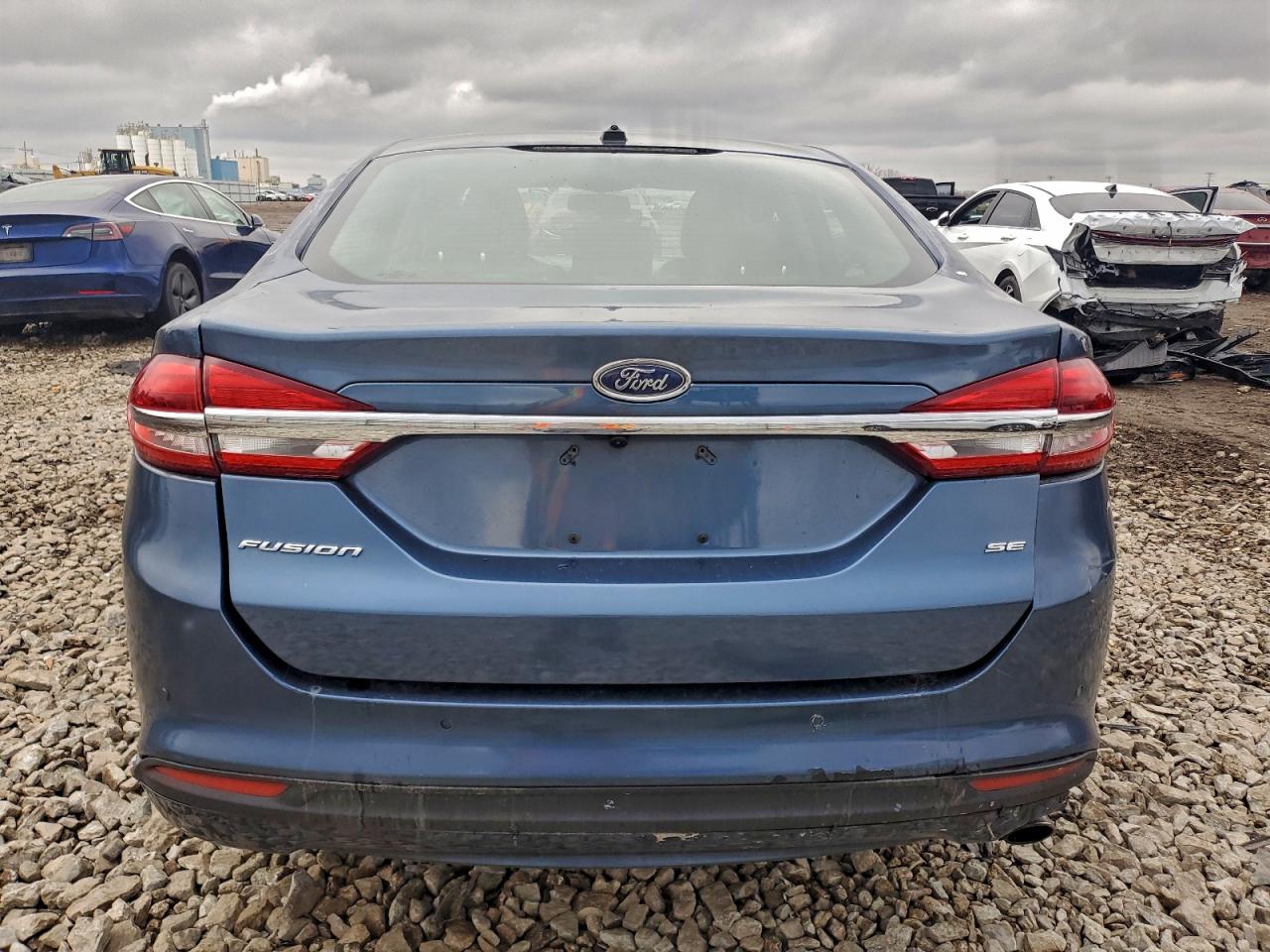 2018 Ford Fusion Se VIN: 3FA6P0HD1JR281536 Lot: 93700725