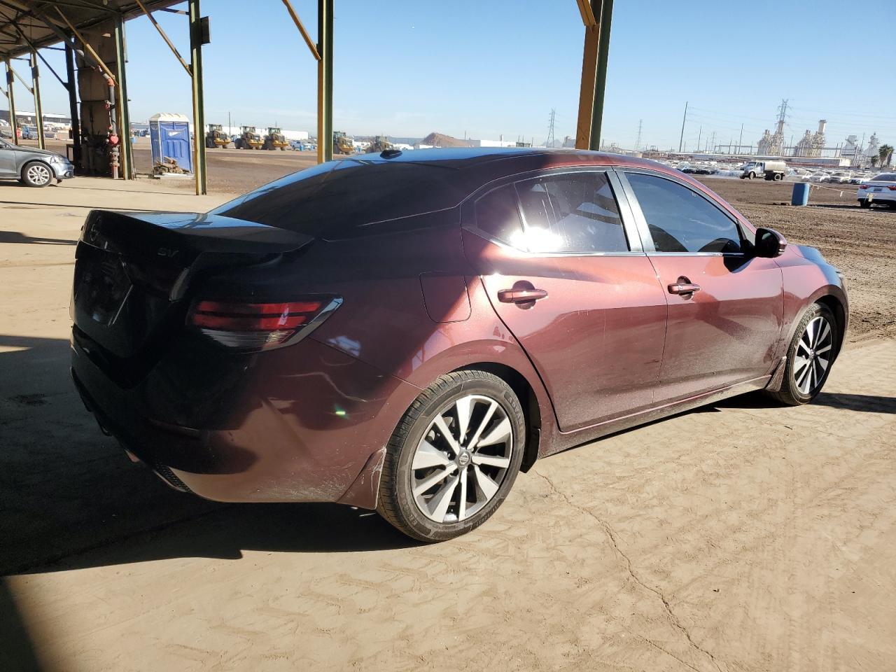 2020 Nissan Sentra Sv brown null gas 3N1AB8CV1LY234990 photo #4