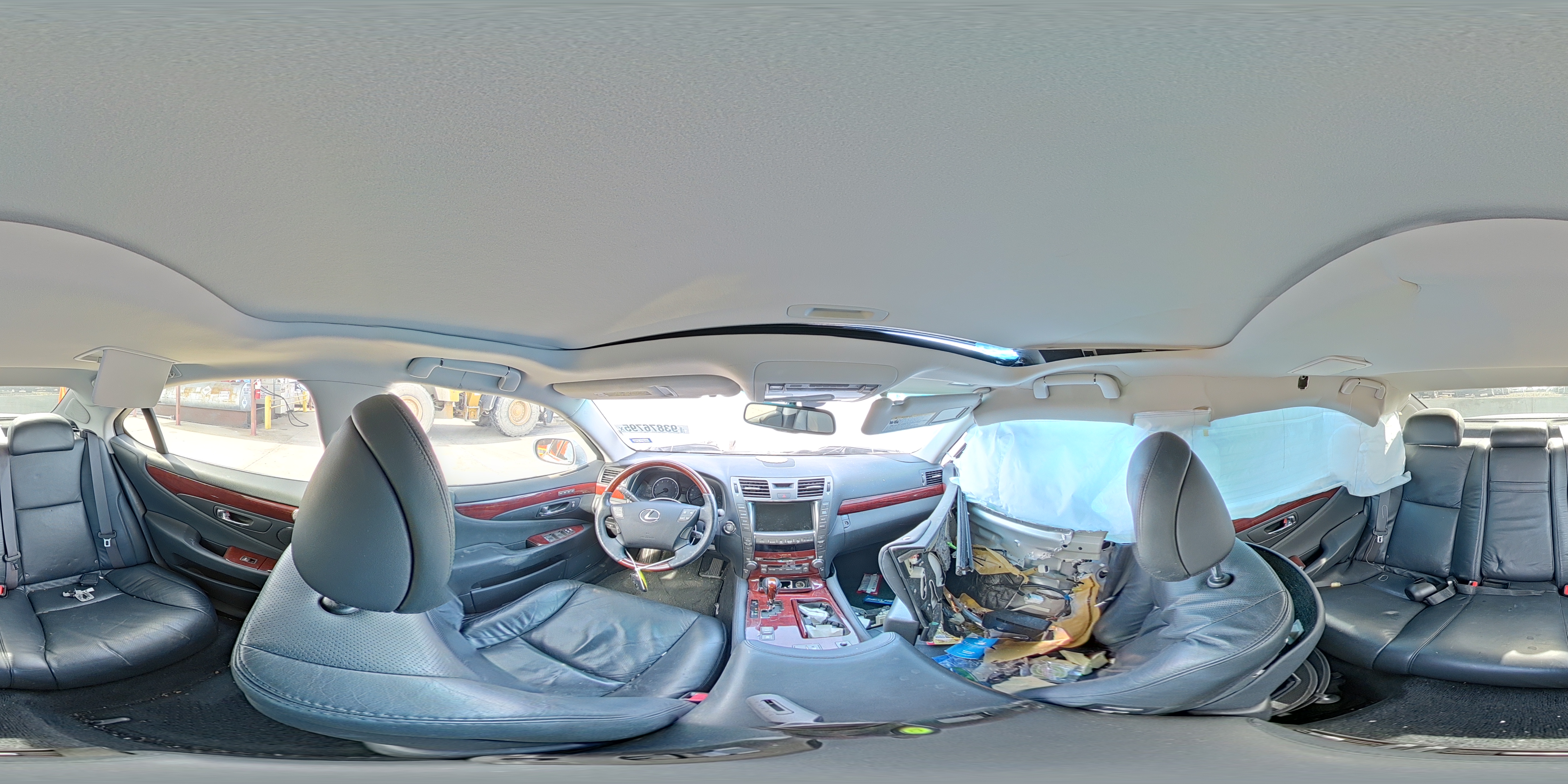 2008 Lexus Ls 460 VIN: JTHBL46F485068737 Lot: 93876795