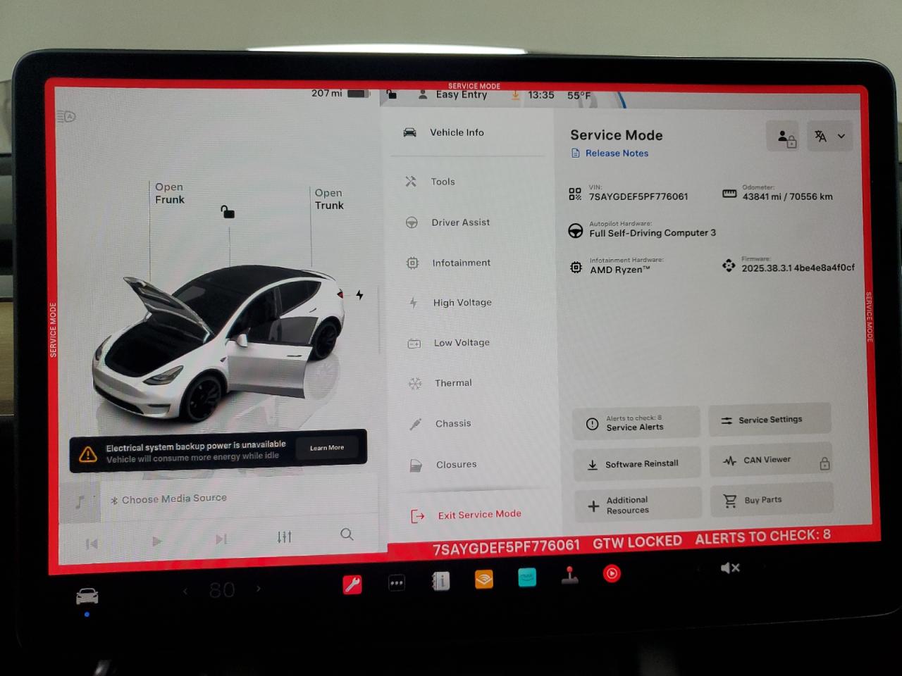 2023 Tesla Model Y VIN: 7SAYGDEF5PF776061 Lot: 91374555