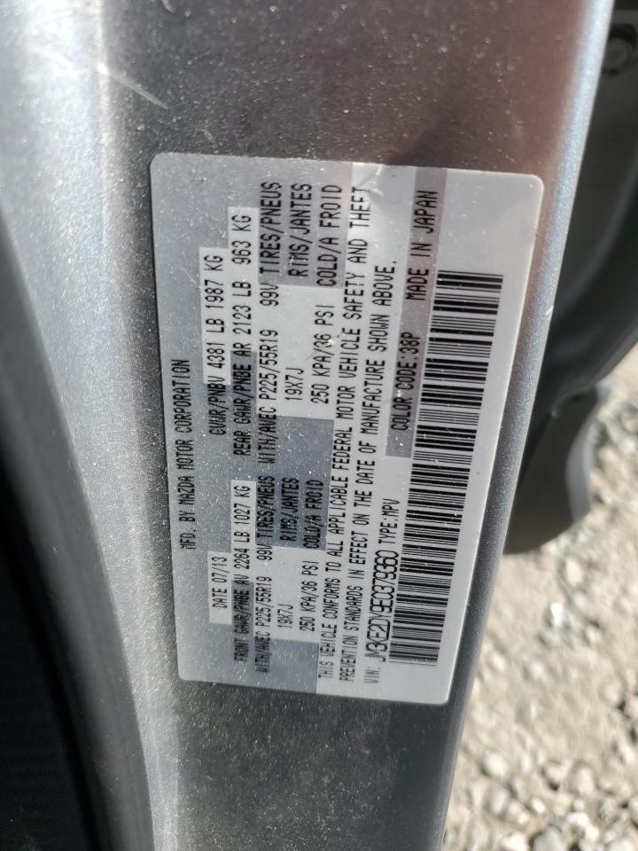 2014 Mazda Cx-5 Gt VIN: JM3KE2DY9E0379360 Lot: 93247985