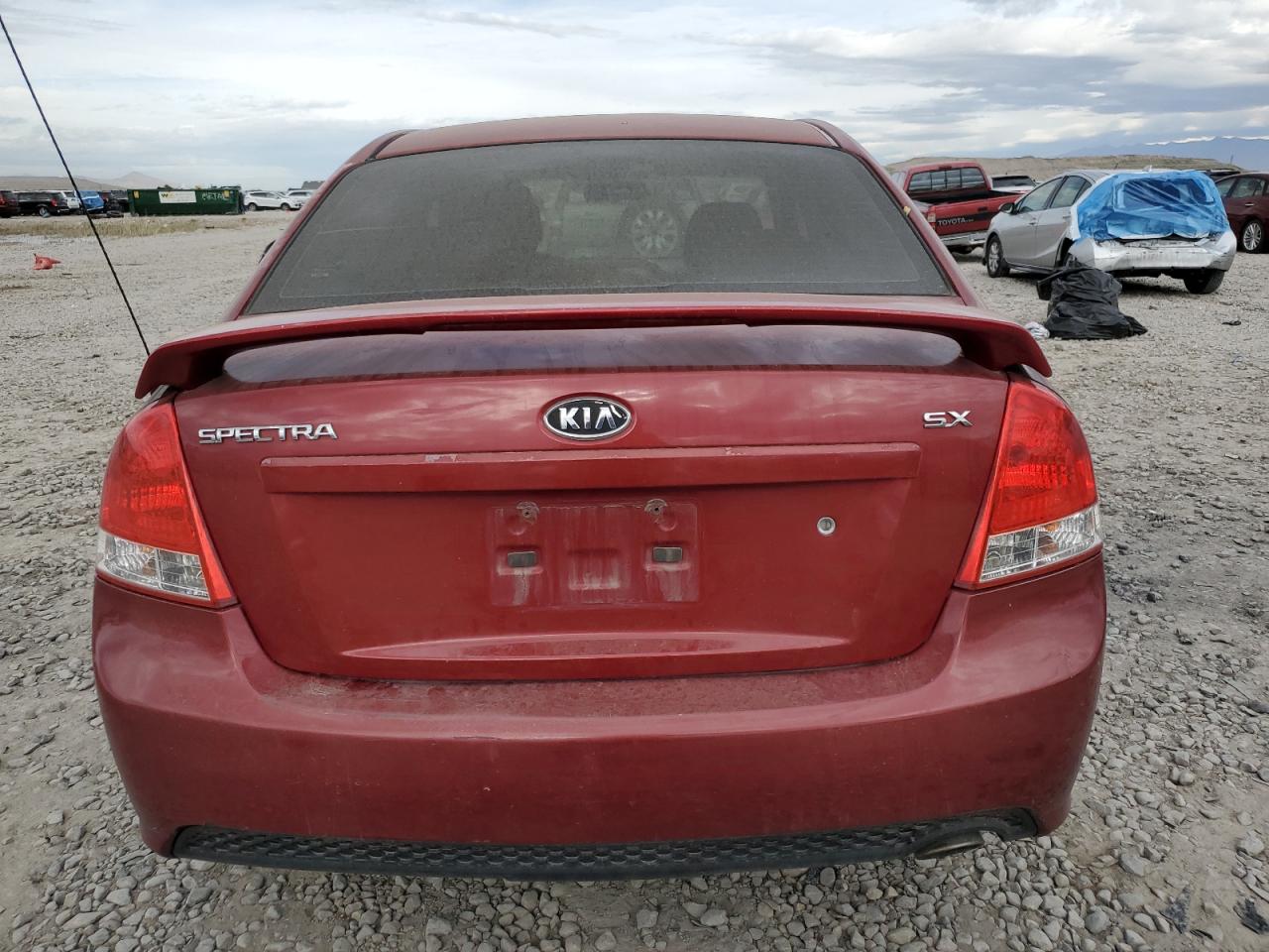 2009 Kia Spectra Ex VIN: KNAFE222595027343 Lot: 92917925