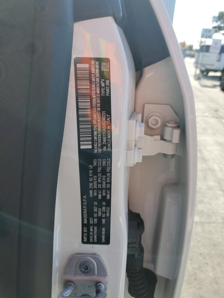 2017 Maserati Levante S VIN: ZN661YUA5HX246231 Lot: 92700385