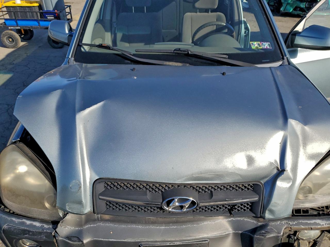 2008 Hyundai Tucson Se VIN: KM8JN72DX8U736443 Lot: 93752885