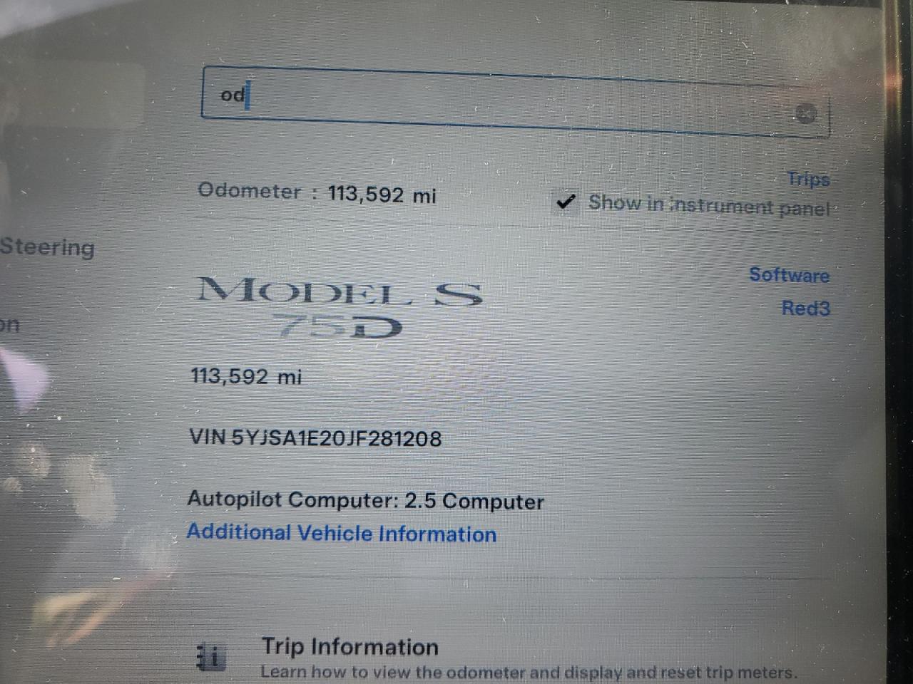 2018 Tesla Model S VIN: 5YJSA1E20JF281208 Lot: 90925705