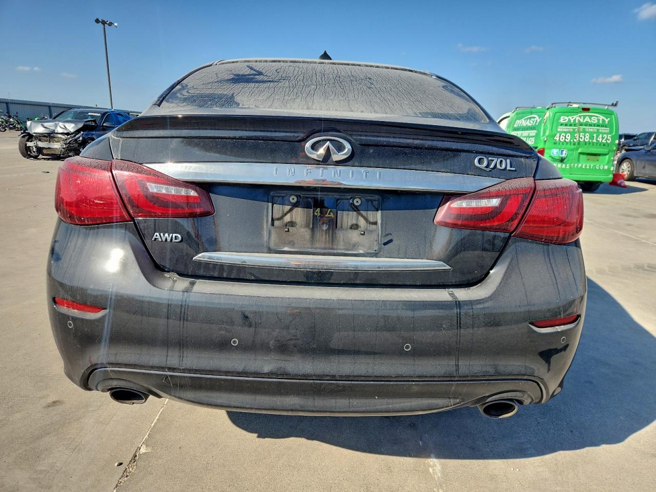 2018 Infiniti Q70L 3.7 Luxe VIN: JN1BY1PR6JM370670 Lot: 92944605