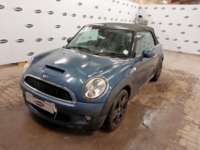 2010 MINI CONVERTIBLE 1.6 COOPER S [184] 2DR for sale at Copart SANDWICH