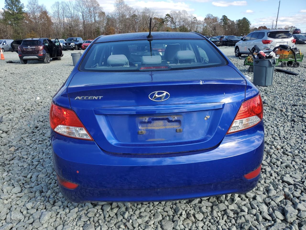 2014 Hyundai Accent Gls VIN: KMHCT4AEXEU601529 Lot: 91918315