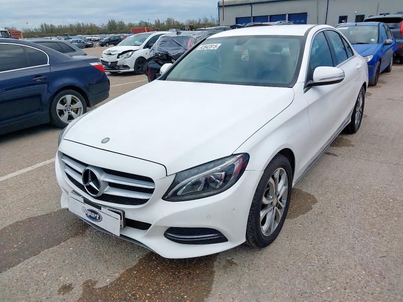 2015 MERCEDES-BENZ C CLASS C200 SPORT 4DR AUTO for sale at Copart SANDWICH