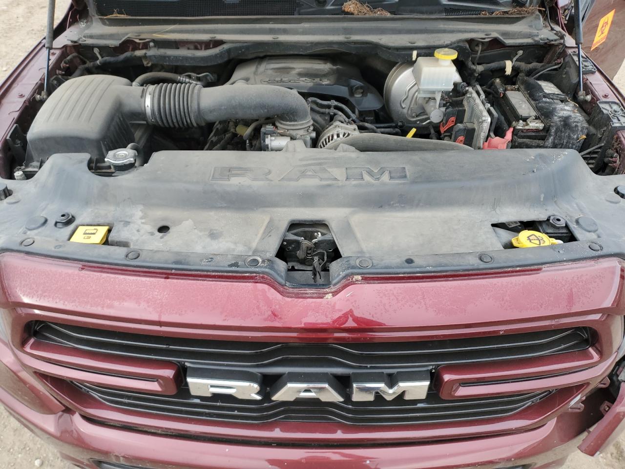 2019 Ram 1500 Laramie VIN: 1C6SRFJT9KN925660 Lot: 91736185