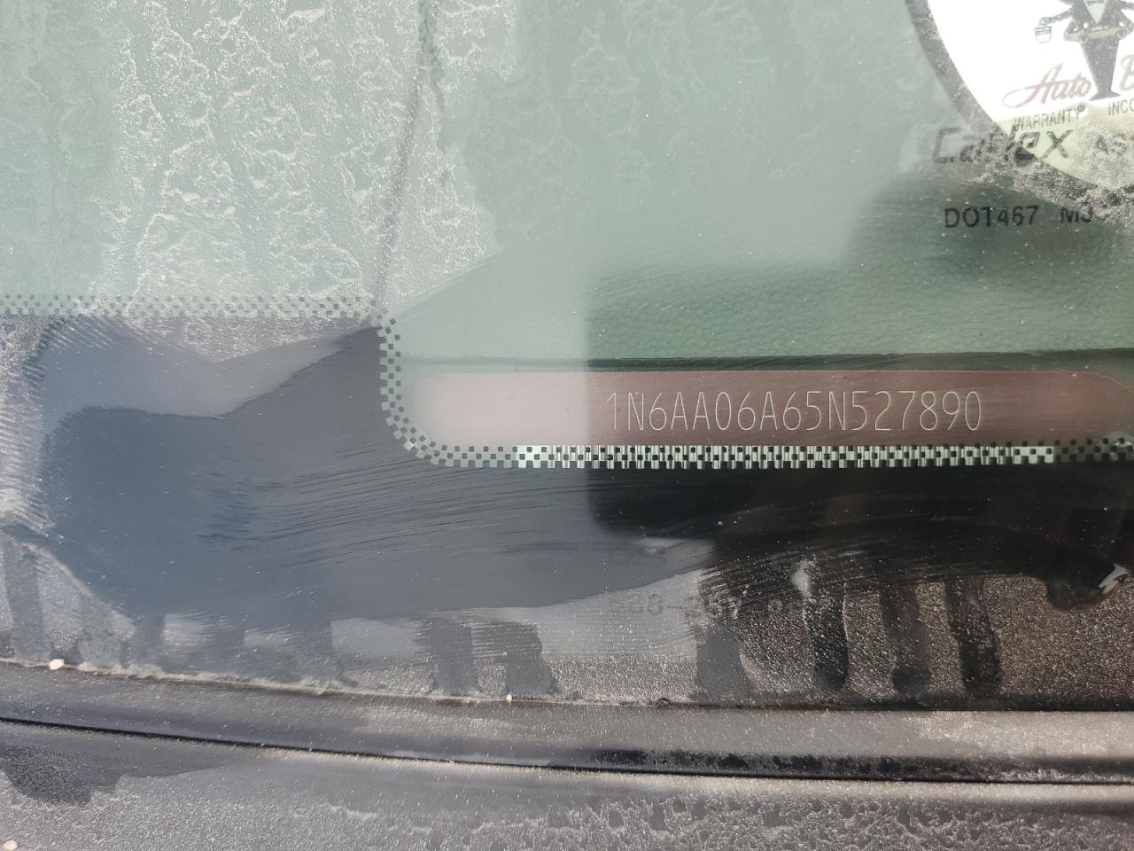 2005 Nissan Titan Xe VIN: 1N6AA06A65N527890 Lot: 92824465