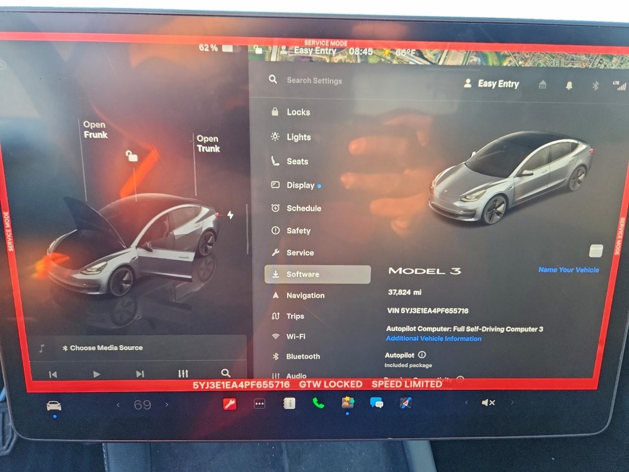2023 Tesla Model 3 VIN: 5YJ3E1EA4PF655716 Lot: 93401435