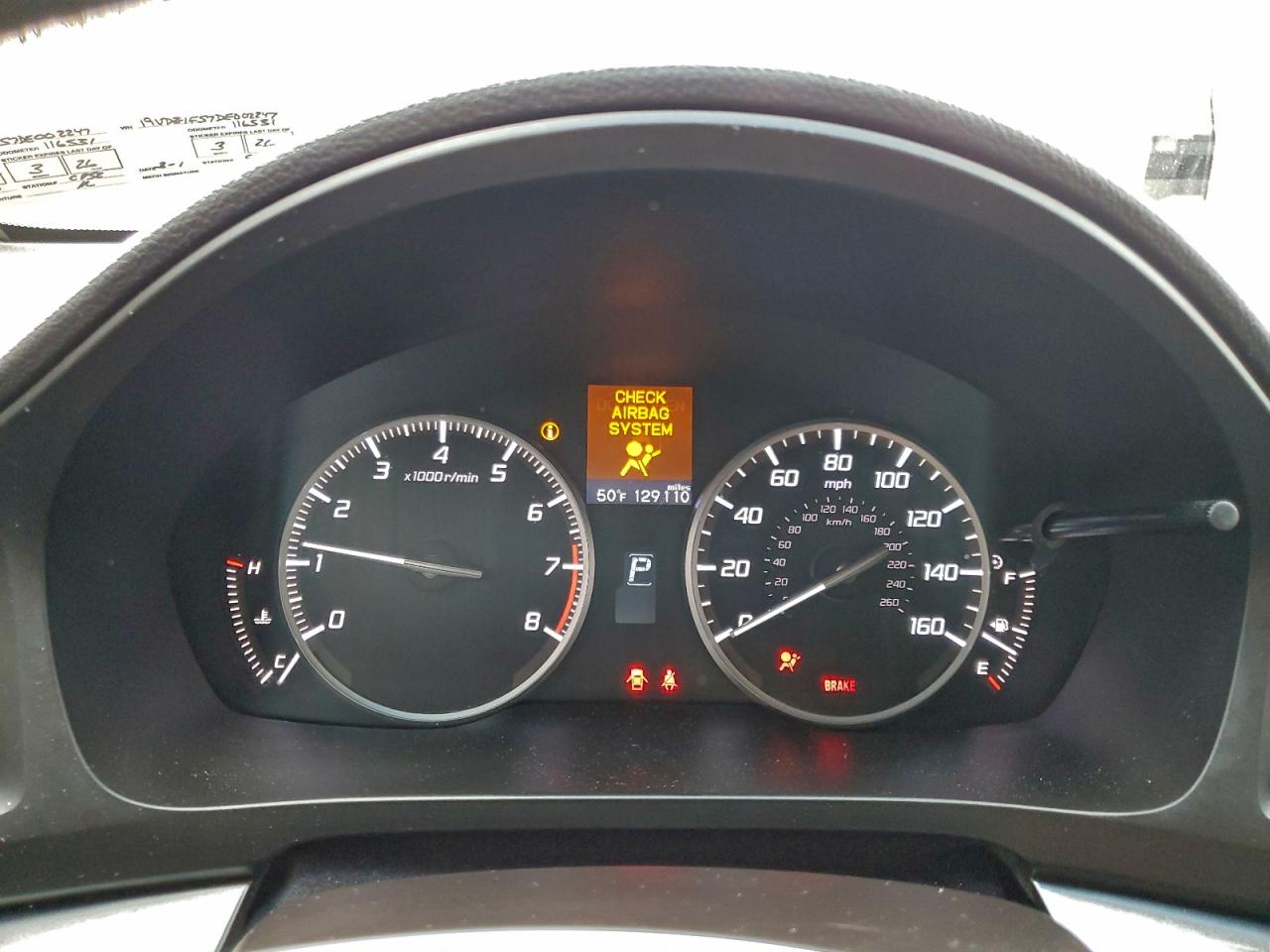 2013 Acura Ilx 20 Premium VIN: 19VDE1F57DE002247 Lot: 94054995