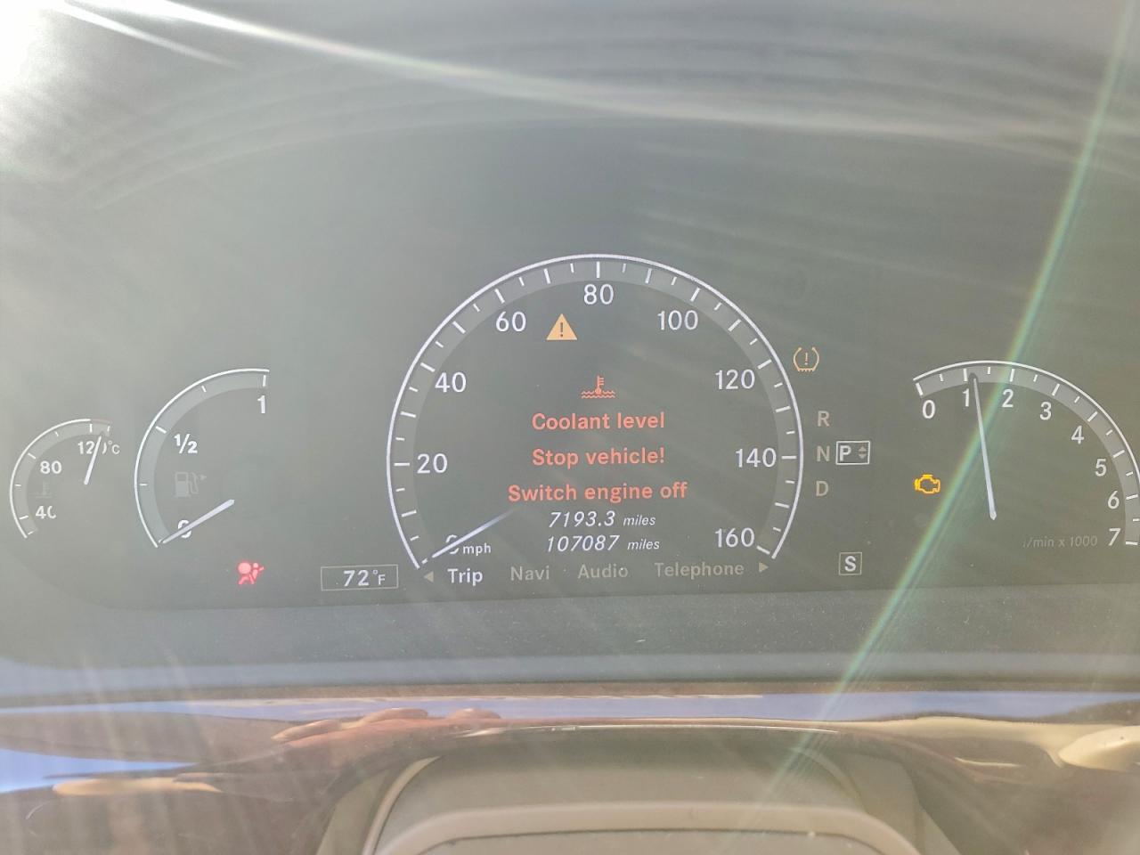 2007 Mercedes-Benz S 550 VIN: WDDNG71X37A097419 Lot: 93334575